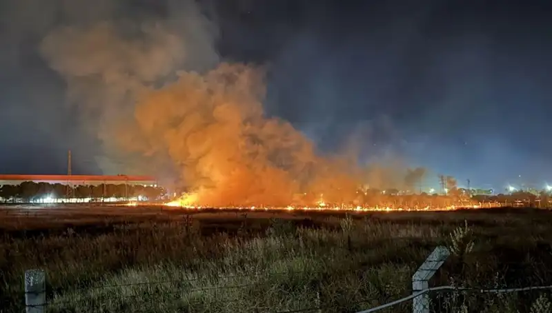 İzmir’de Gece Yarısı Yangın Paniği: İtfaiye Ekipleri Tüm Gücüyle Mücadele Etti