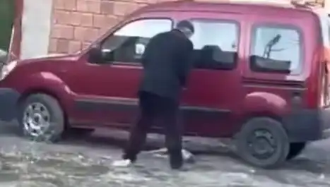Sokak Ortasında Köpeğe Uygulanan Şiddet, Hayvanseverleri Sokağa Döktü