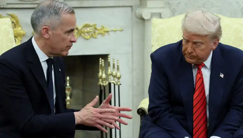 Trump'ın Beyaz Saray'daki İkinci Tartışmasında Kanada Konusu Gündem Oldu