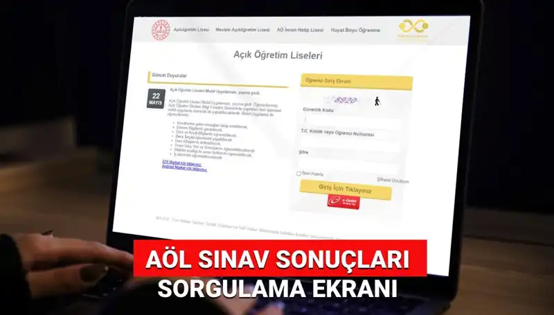 AÖL Sınav Sonuçları Açıklandı mı? 2025 için Gözler MEB Ekranında
