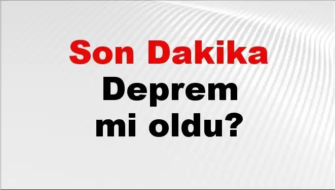 İzmir'de Şok Etkisi Yaratan Deprem: Son Gelişmeler Neler?