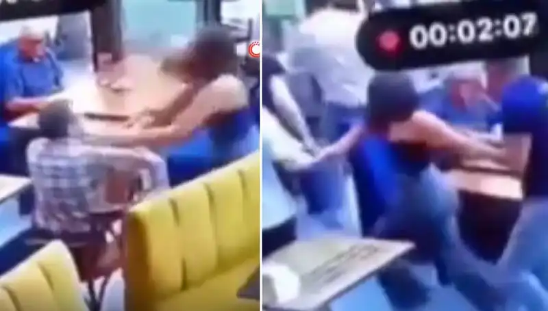 Yenikapı’da Garsona Tokat Attı, Restoran Sahibi Tarafından Dayak Yedi