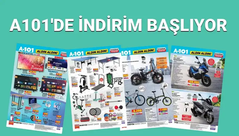 A101 12 Haziran Aktüel Kataloğu: Spor, Teknoloji ve Oyun Ürünleri Şaşırtıyor!