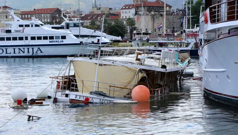 Hırvatistan’ın Fırtınası: Feribot Çarpınca Korkunç Kaza Gerçekleşti!
