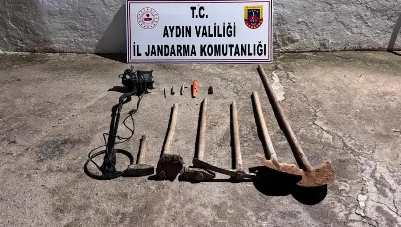 Aydın’da Kaçak Kazı Yapan Şebeke Suçüstü Yakalandı: Detaylar Ortaya Çıktı