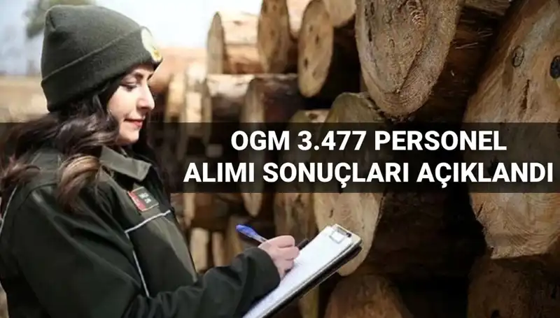 OGM 2025 Personel Alımında Sonuçlar Açıklandı: Şoför ve Temizlik Personeli Detayları