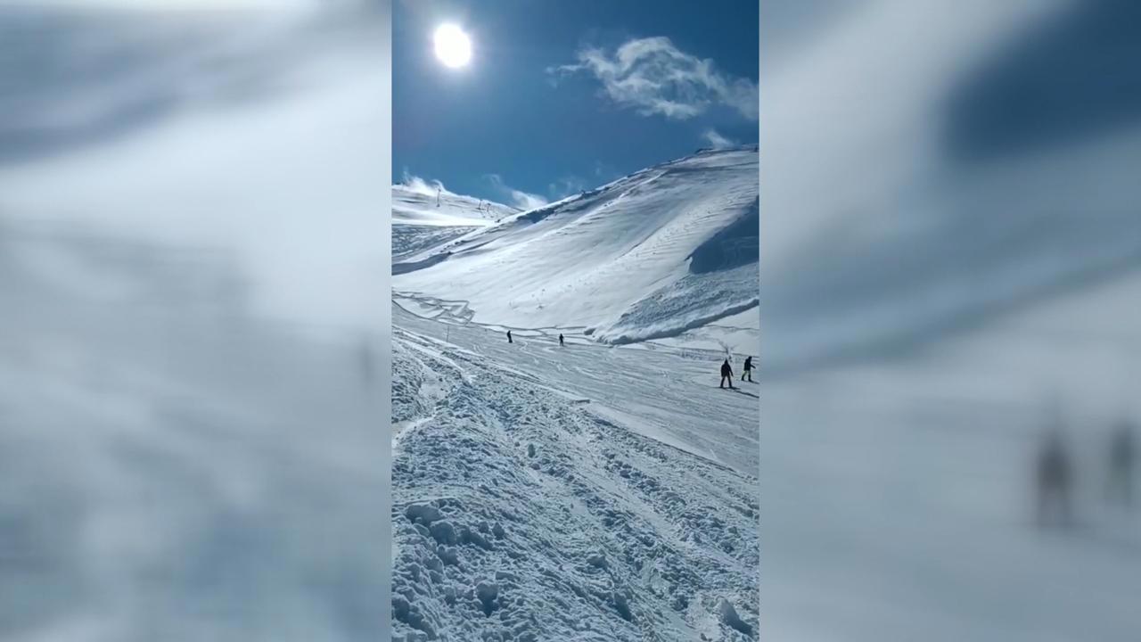 ' Palandöken'de Çığ Düştü

'