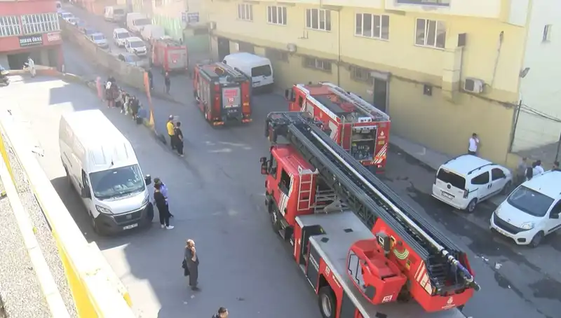 İstanbul'daki Tekstil Atölyesi Yangınında Panik Anları: Detaylar Ortaya Çıktı